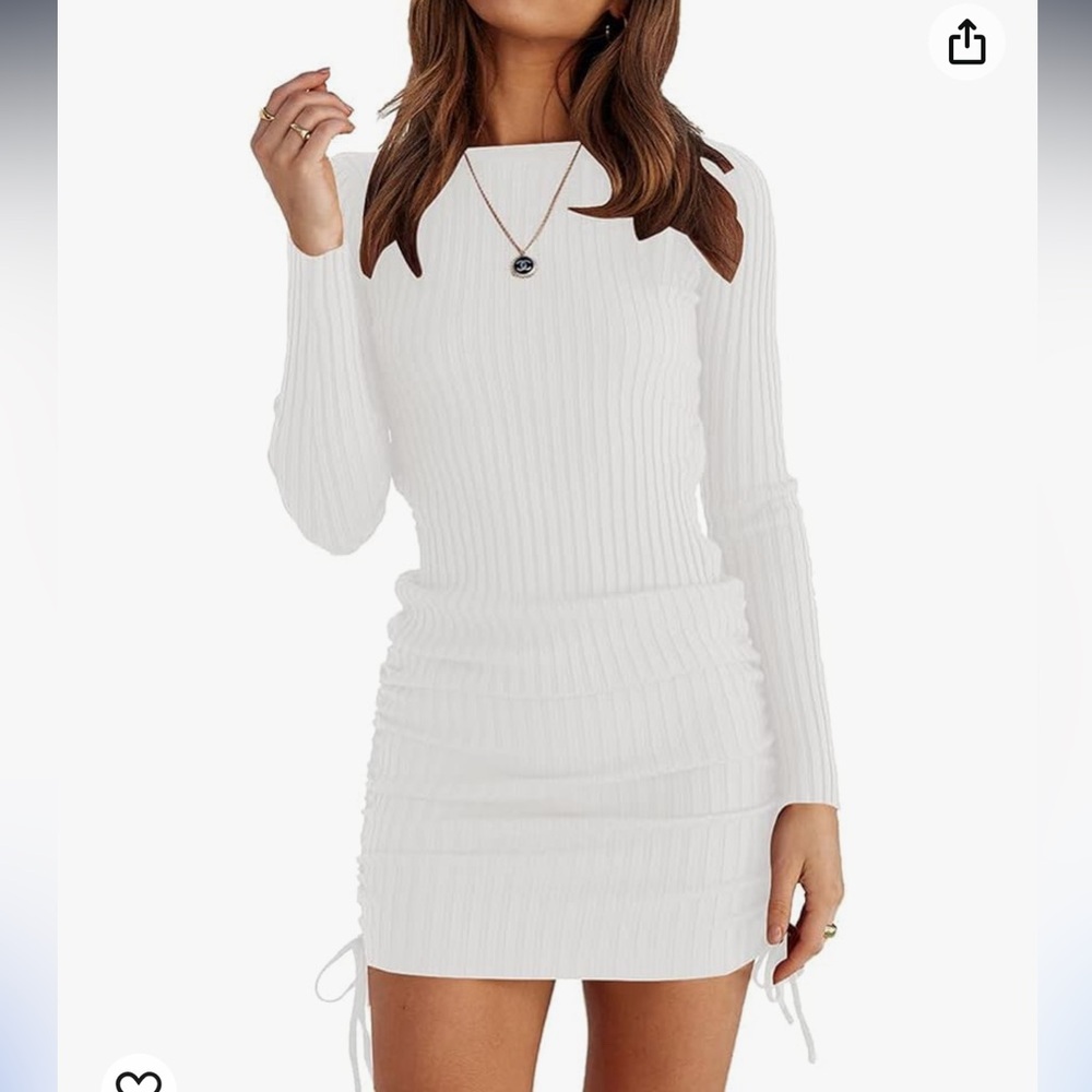 White Body con Dress